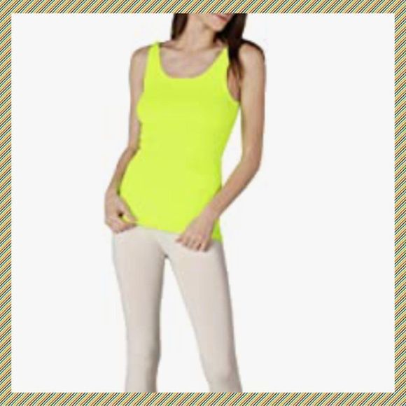 NWT, Nikibiki Neon Green Moisture-Wicking Sport Tank - Picture 2 of 6
